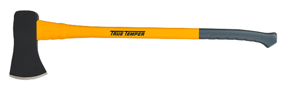 True Temper Toughstrike 3.5 Lb. Single Bit Michigan Axe, Fiberglass Handle