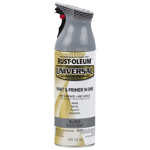 Rust-Oleum® Gloss Spray Paint Gloss Slate Gray (12 Oz, Gloss Slate Gray)