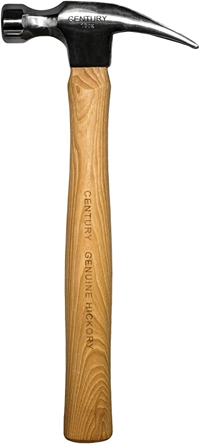 Century Drill And Tool Hammers Wood Handle 16 Oz Straight 13″ Length