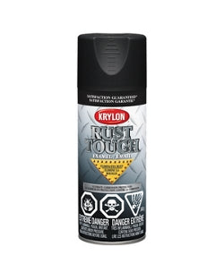 Krylon® Rust Tough® Rust Preventative Enamel Semi Flat 12 oz. Black