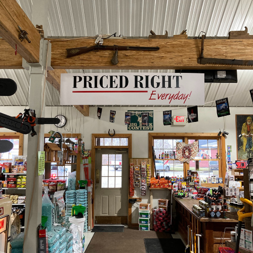 Cozy store interior with a 