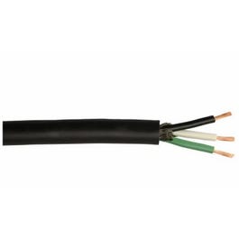 Service Cord, 12/4 SJEOOW, Black, 250-Ft.