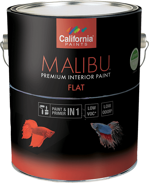 California Paint Malibu Premium Interior Paint, 1 Gallon Medium Base (1 Gallon, Medium Base)