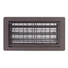 Witten 8 In. x 16 In. Brown Automatic Foundation Ventilator