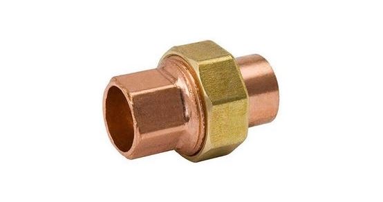 Pipe Fitting Wrot Tailpiece Copper Union (1