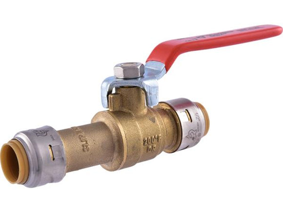 SharkBite Max Brass Push Slip Ball Valve