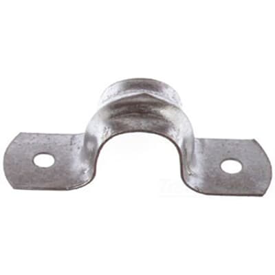ABB Steel Zinc Plated Two Hole Conduit Strap (1-1/4