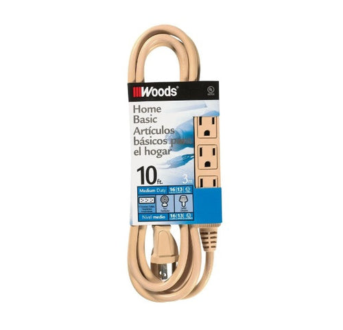 Woods® 3-Outlet Extension Cords