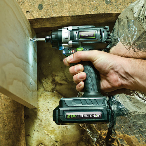 Genesis 20V Lithium-Ion Impact Driver