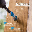 Spyder 3-Piece Woodboring Auger Bit Set (1/2, 3/4, 1) Stinger™