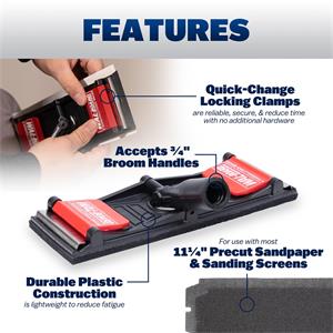 Marshalltown 40505 260PW - Pole Sanders