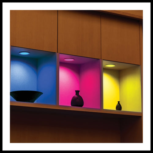 Satco Products S11560 9WLED/DW/4/RGBTW/RND/WH