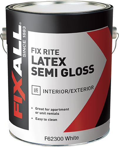 Fix-Rite Interior/Exterior Latex Paint Semi-Gloss