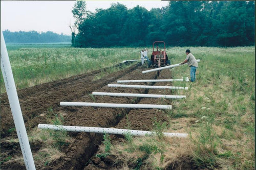 Advanced Drainage Systems Triple Wall HDPE pipe