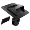 Canplas Roof Dryer & Bathroom Exhaust Vent with Flapper & Attached Collar