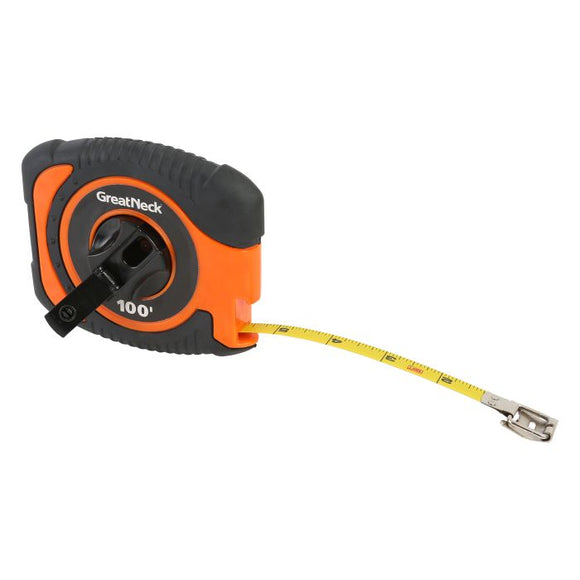 Great Neck Saw Manufacturing 100 Ft. Steel Long Tape