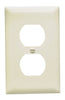 Pass & Seymour Duplex Receptacle Openings, One Gang, Light Almond