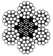 Baron Bright Steel Center Wire Rope 3/8