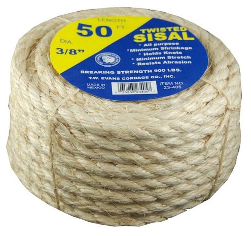 T.w Evans Cordage  1/4