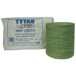 Baler Twine, Green Sisal, Two 4,500-Ft. Spools