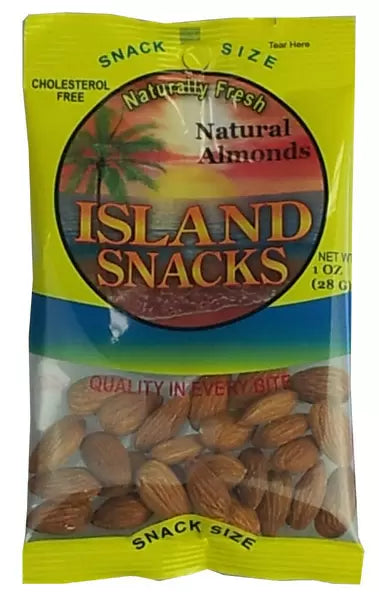 Island Snacks Almonds 1.0 oz
