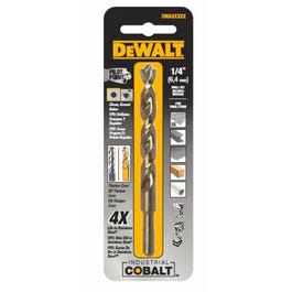 Cobalt Split-Point Drill Bit, 9/64-In.