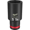 Milwaukee SHOCKWAVE Impact Duty™ 1/2 x 1 1/8 Drive 6 Point Sockets