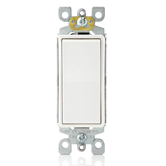 Leviton Decora Rocker Single-Pole AC Quiet Switch