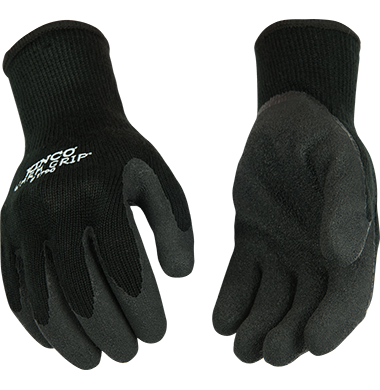 Kinco Warm Grip® Thermal Knit Shell & Latex Palm Small