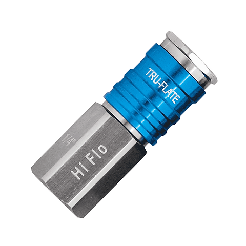 Plews Edelmann 1/4 HI FLO Design x 1/4 FNPT Aluminum Coupler