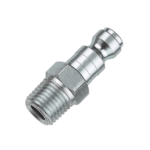 Tru-flate 3/8" T Design x 1/4" MNPT Steel Plug