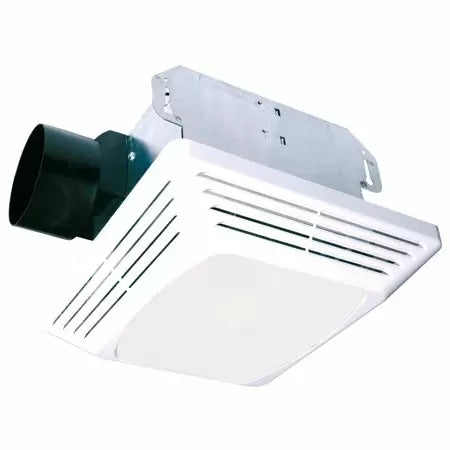 Air King ASLC50MBG Exhaust Fan With Light 120 Volt 1.4 Amp 50 cfm at 0.1 Inch