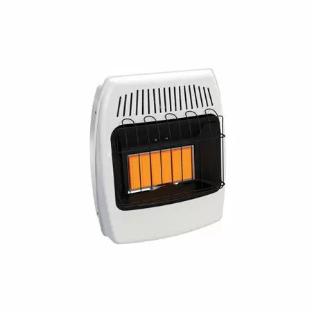 HeathRite Vent-Free Radiant Heater Natural Gas 18000 BTU, Thermostatic Control, HR18TN