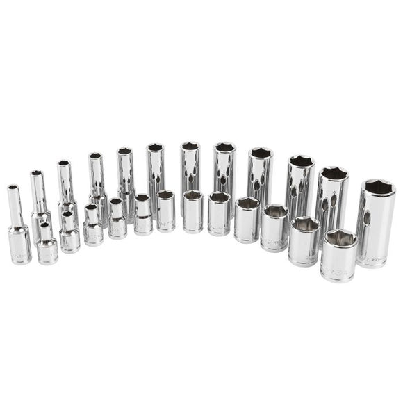 Great Neck Saw Manufacturing 24 Piece Metric Socket Set