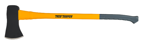 True Temper Toughstrike 3.5 Lb. Single Bit Michigan Axe, Fiberglass Handle