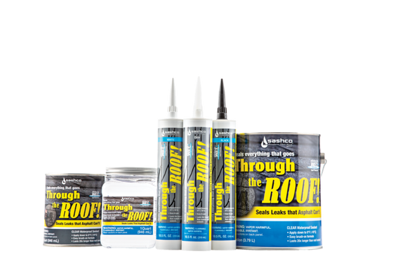 Sashco Sealants 10.5 in. Lower Voc Through The Roof - White