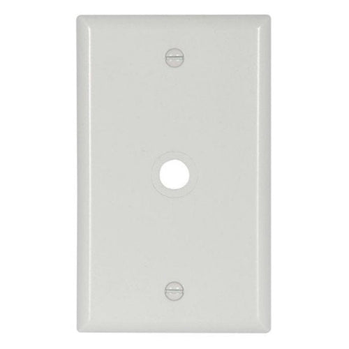 Eaton 5128W-BOX Wall plate 1G W/.375 Hole Nylon