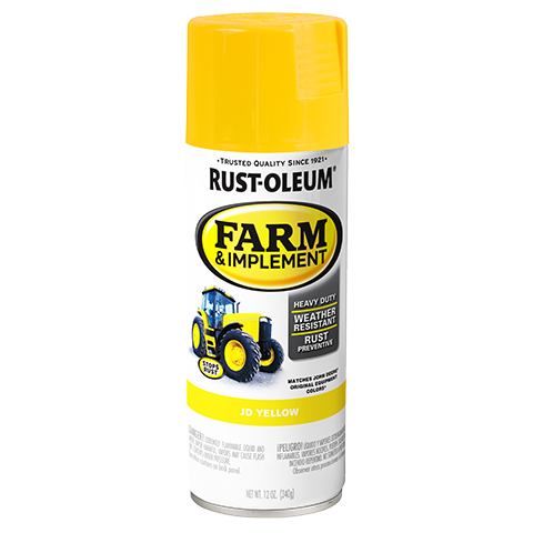 Rust-Oleum® Specialty Farm & Implement JD Yellow (12 Oz, JD Yellow)