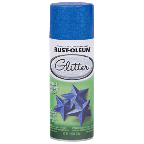 Rust-Oleum Glitter Spray Paint Royal Blue (10.25 Oz, Royal Blue)