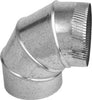 Gray Metal Products 8In 28Ga Galv Adjustable Elbow By Gray Metal Products: (Pack Of 8)