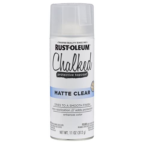 Rust-Oleum® Chalked Ultra Matte Paint Matte Clear (12 Oz, Matte Clear)