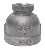 Ward Mfg Malleable Iron Reducing Coupling Class 150