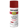 Rust-Oleum® Protective Enamel Spray Paint Satin Brick Red (12 Oz, Satin Brick Red)
