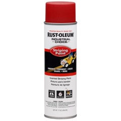 Rust-Oleum S1600 System Inverted Striping Paint 18 oz Red