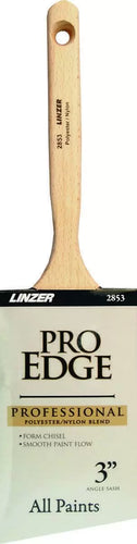 Linzer Pro Edge Poly Nylon Angle Sash Brush 3