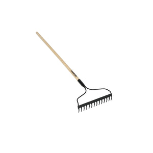 Seymour Midwest 14-Tine Bow Rake, 48" Wood Handle