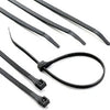 Cable Tie, Nylon, Black, 4-In., 100-Pk.