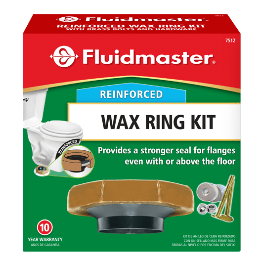Fluidmaster Reinforced Flanged Wax Seal & Bolts