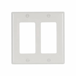 Eaton Cooper Wiring Decorator / GFCI Wallplate, White