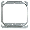 Thomas & Betts Steel City  2-Gang 4 in. Metallic Square Box Mud Ring